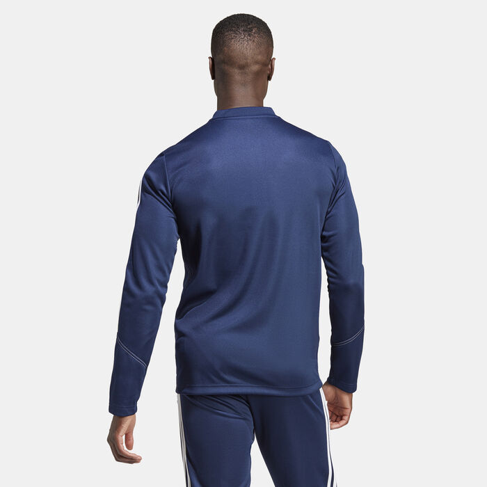 adidas Men's Tiro 23 Club Training Football Top Blue adidas Men's Tiro 23 Club Training Football Top Blue image number 1