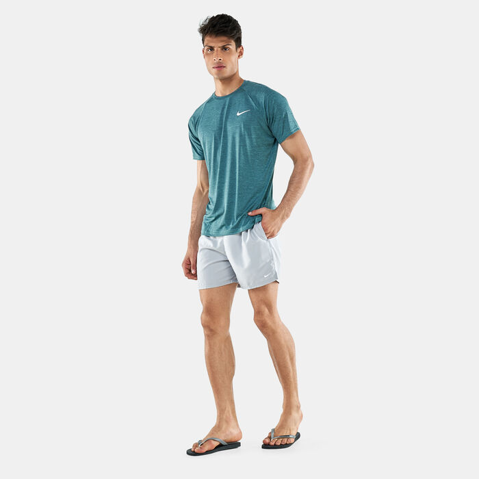 Nike Swim Men's Essential Lap Volley Swim Shorts Grey image number 2