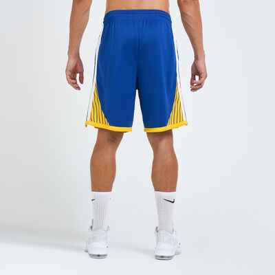 Nike Men's NBA Golden State Warriors Swingman Road Shorts Blue