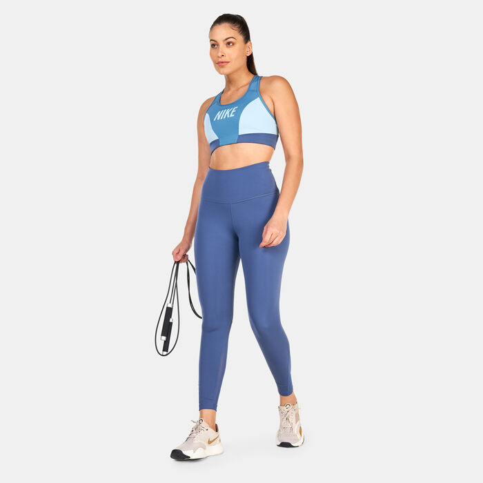Nike Women's One High-Waisted Leggings Blue image number 2