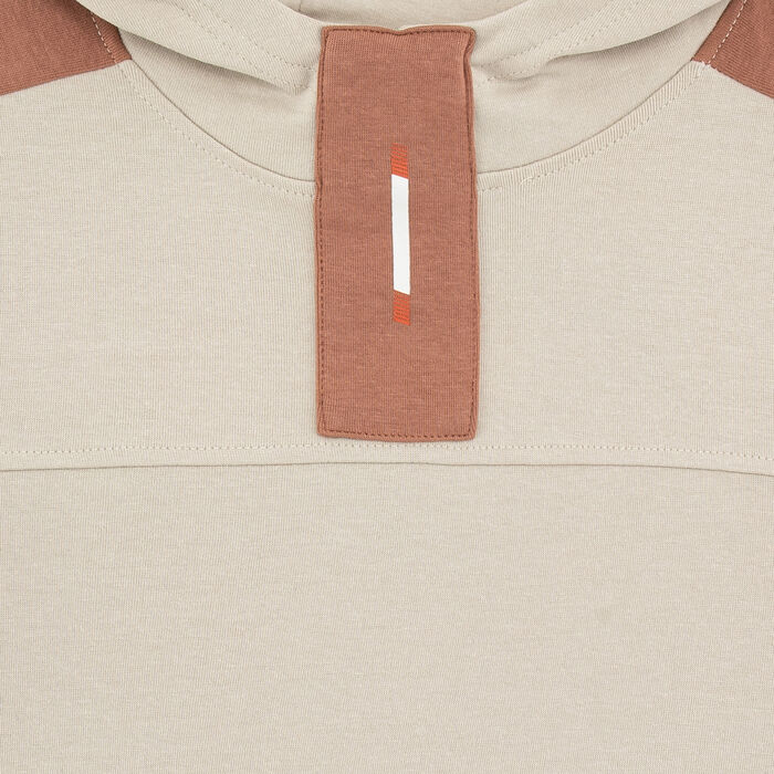 Sun and Sand Sports Kids' Colourblock Hoodie Beige Sun and Sand Sports Kids' Colourblock Hoodie Beige image number 2