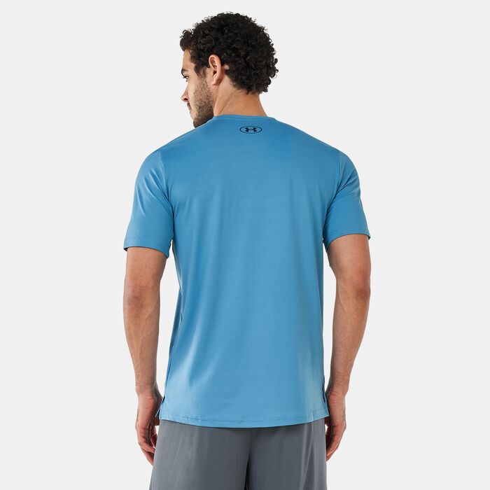 Under Armour Men's UA RUSH™ Energy T-Shirt Blue Under Armour Men's UA RUSH™ Energy T-Shirt Blue image number 1