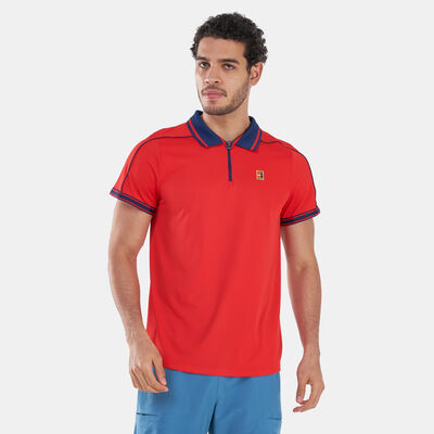 Nike Men's Court Dri-FIT ADV Slam Polo Shirt Red Nike Men's Court Dri-FIT ADV Slam Polo Shirt Red