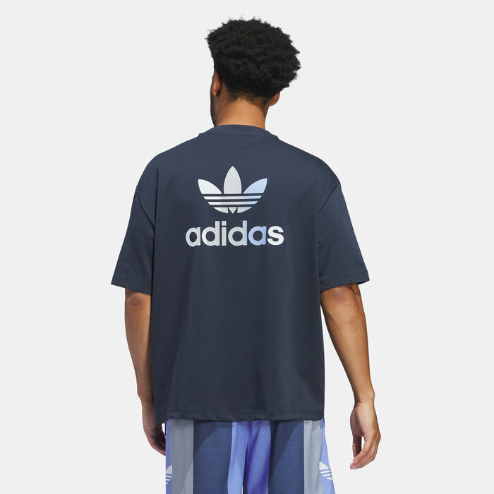 adidas Originals Graphic T-Shirt Blue adidas Originals Graphic T-Shirt Blue image number 1
