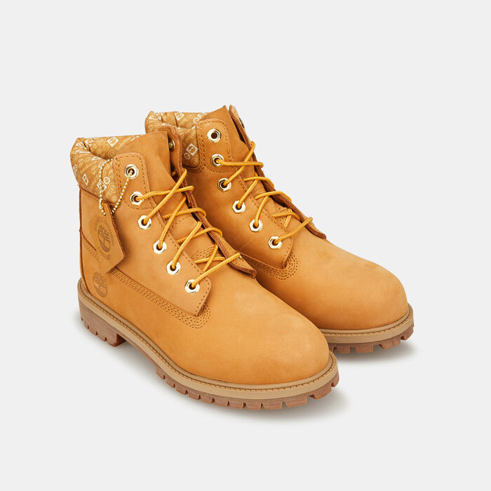 Timberland Kids' Premium Waterproof Boots (Younger and Older Kids) yellow image number 1