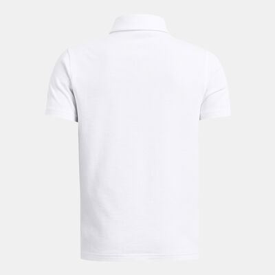 Under Armour Kids' Icon Polo Shirt White
