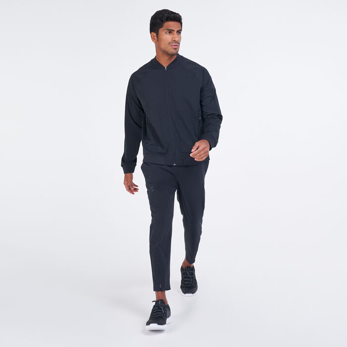 Under Armour Men's Curry UNDRTD Warmup Jacket Black Under Armour Men's Curry UNDRTD Warmup Jacket Black image number 2