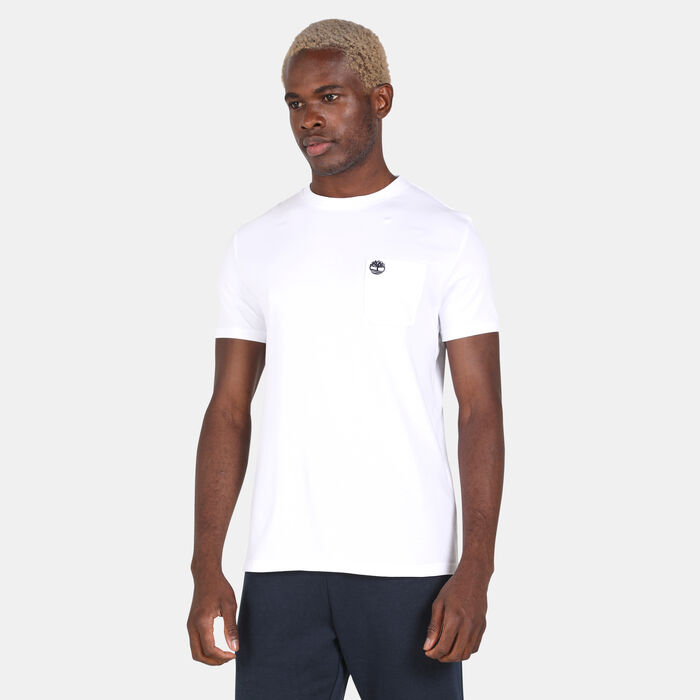 Timberland Men's Dunstan River Pocket T-Shirt White Timberland Men's Dunstan River Pocket T-Shirt White image number 0