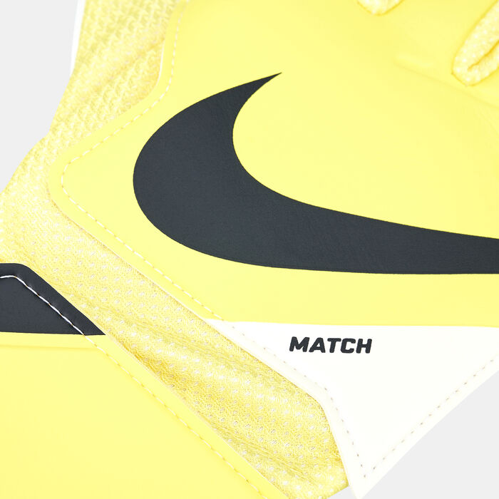 Nike Men's Goalkeeper Match Football Gloves yellow Nike Men's Goalkeeper Match Football Gloves yellow image number 2