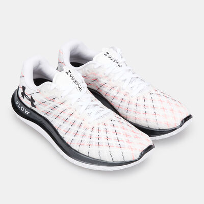 Under Armour Women's UA Flow Velociti Wind Running Shoe White Under Armour Women's UA Flow Velociti Wind Running Shoe White