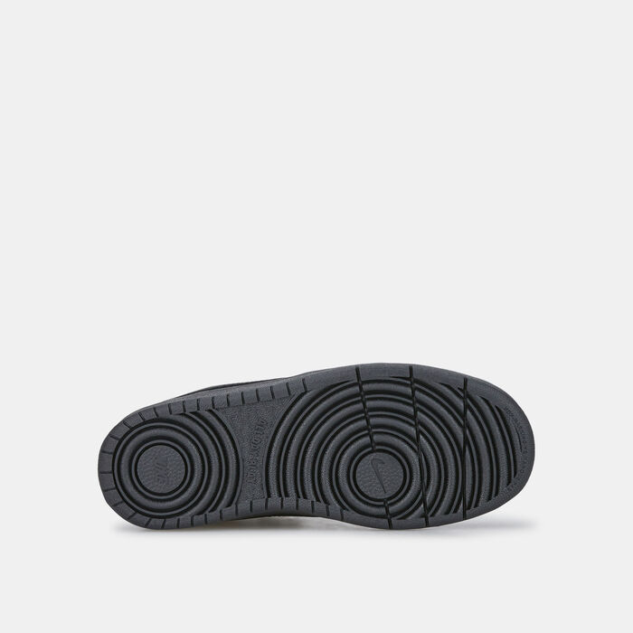Nike Kids' Court Borough Mid 2 Shoes Black Nike Kids' Court Borough Mid 2 Shoes Black image number 3