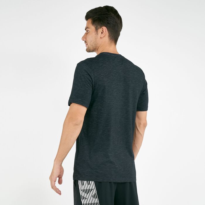 Nike Men's Dri-FIT Training T-Shirt Black Nike Men's Dri-FIT Training T-Shirt Black image number 1