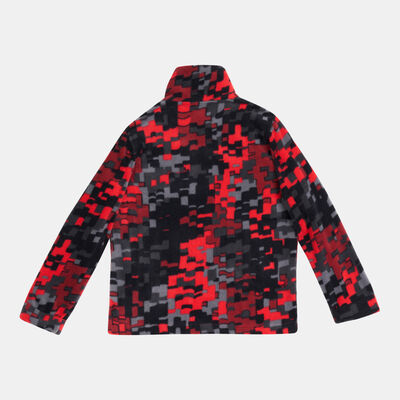 Columbia Kids' Zing™ III Printed Fleece Jacket Red
