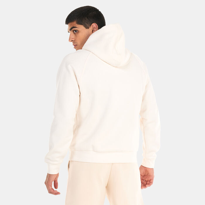 adidas Men's Lounge Fleece Hoodie White image number 1