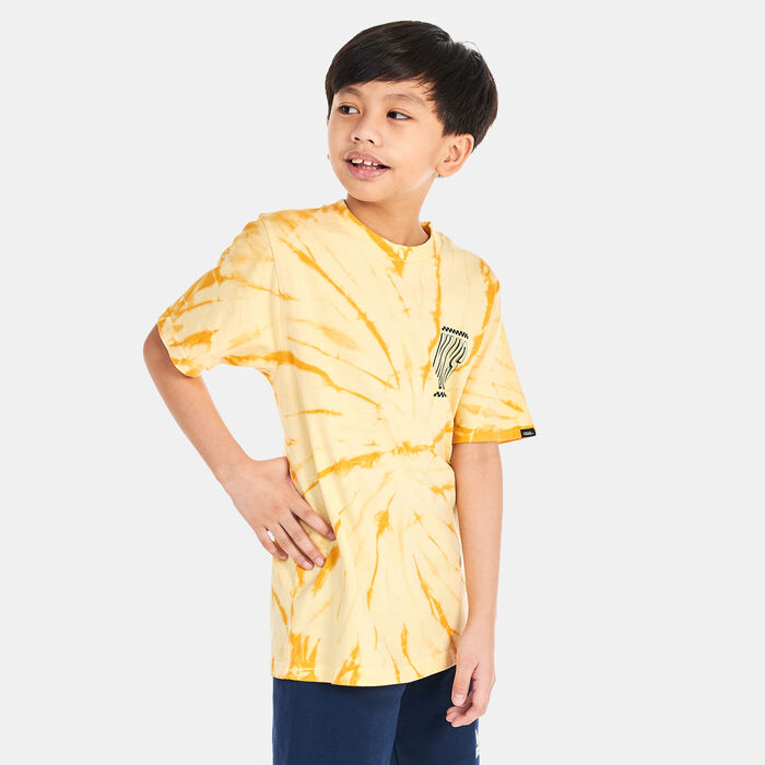 Vans Kids' Tie-Dye T-Shirt (Older Kids) Gold Vans Kids' Tie-Dye T-Shirt (Older Kids) Gold image number 0