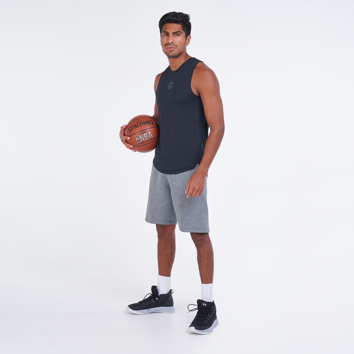Under Armour Men's Curry Performance Tank Top Black Under Armour Men's Curry Performance Tank Top Black image number 2