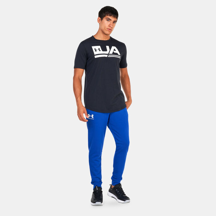 Under Armour Men's UA Rival Joggers Blue Under Armour Men's UA Rival Joggers Blue image number 2