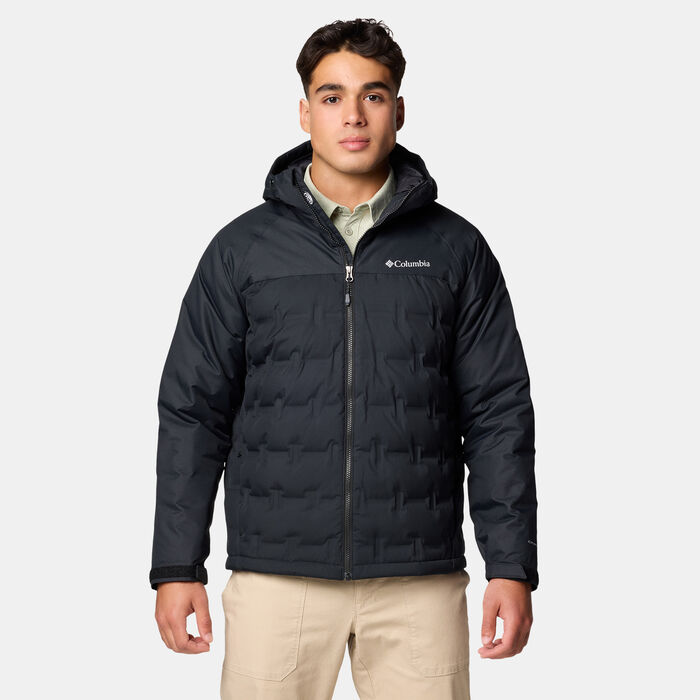 Columbia Men's Grand Trek III Down Hiking Puffer Jacket Black image number 0