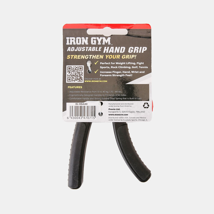 Iron Gym Adjustable Hand Grip 10-40Kg Multi Iron Gym Adjustable Hand Grip 10-40Kg Multi image number 1