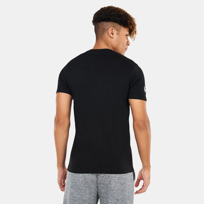 New Era Men's NFL Kansas City Chiefs Team Wordmark T-Shirt Black New Era Men's NFL Kansas City Chiefs Team Wordmark T-Shirt Black image number 1