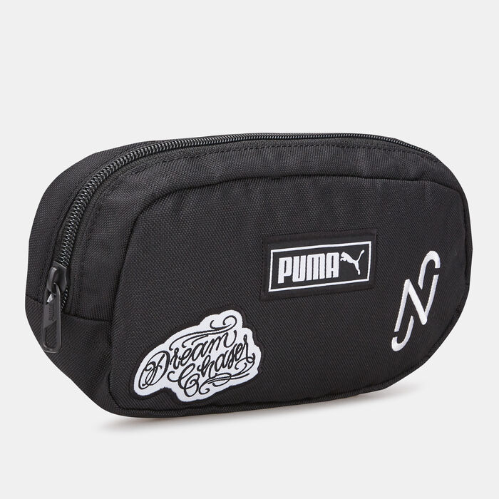 PUMA Men's Neymar Jr. Patch Waist Bag Black PUMA Men's Neymar Jr. Patch Waist Bag Black image number 2