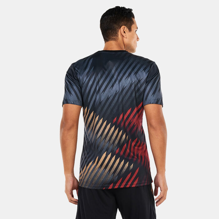 adidas Men's Germany Pre-Match Jersey Black adidas Men's Germany Pre-Match Jersey Black image number 1