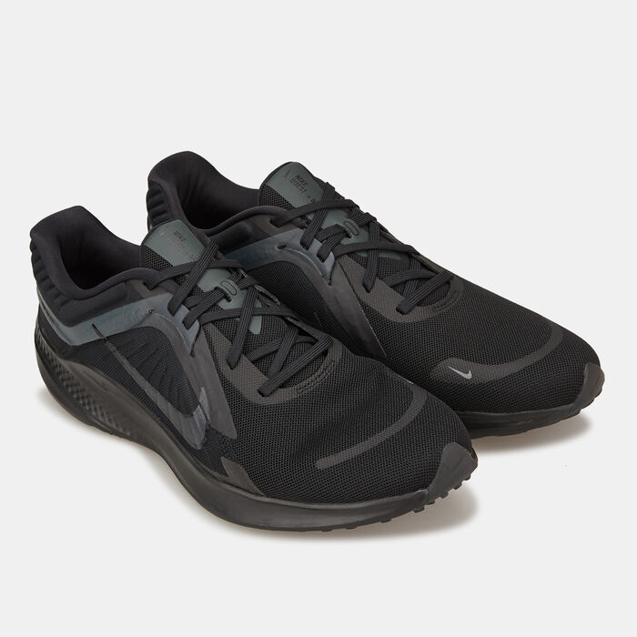Nike Men's Quest 5 Road Running Shoe Black Nike Men's Quest 5 Road Running Shoe Black image number 1