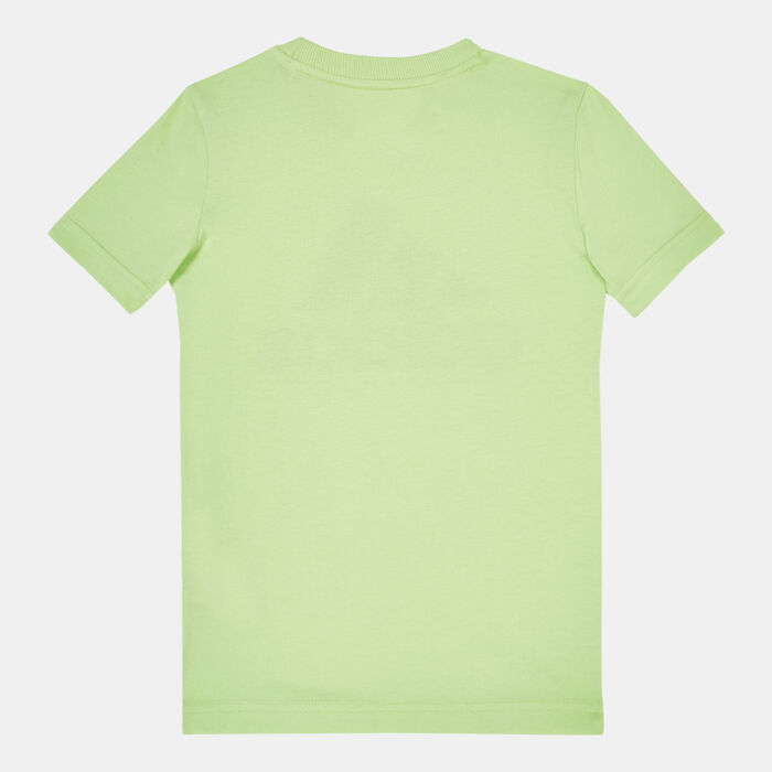 adidas Kids' Big Logo T-Shirt Green image number 1