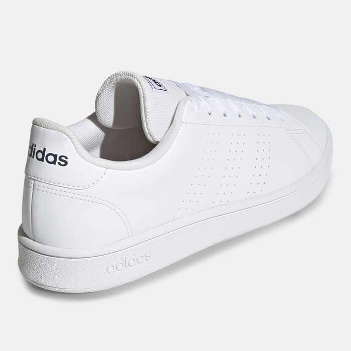 adidas Men's Advantage Base Court Lifestyle Shoe White adidas Men's Advantage Base Court Lifestyle Shoe White image number 2