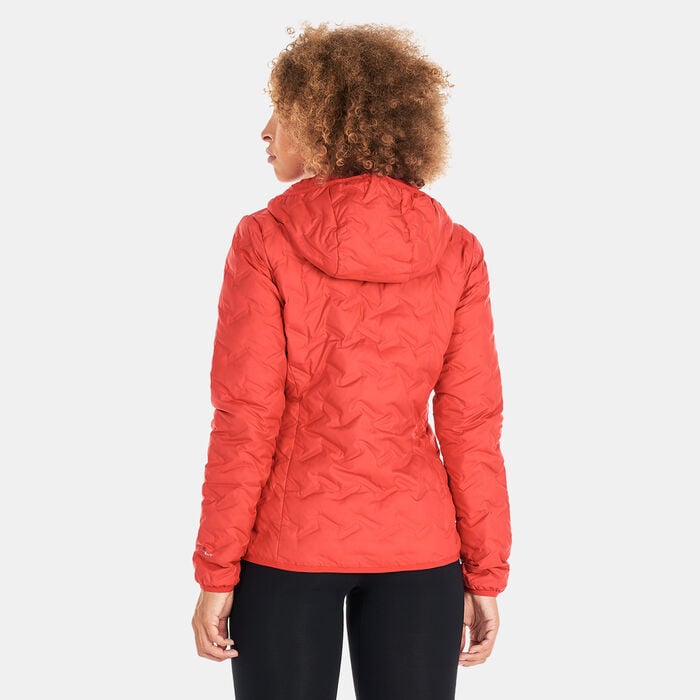 Columbia Women's Delta Ridge™ Down Hooded Jacket Red image number 1