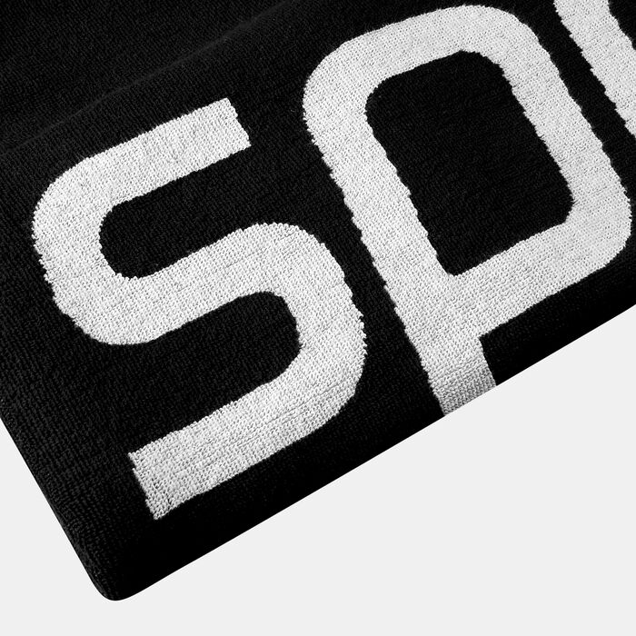 Speedo Logo Beach Towel Black image number 3