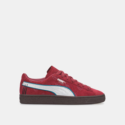 PUMA Kids' x One Piece Suede 2 Shoes Red