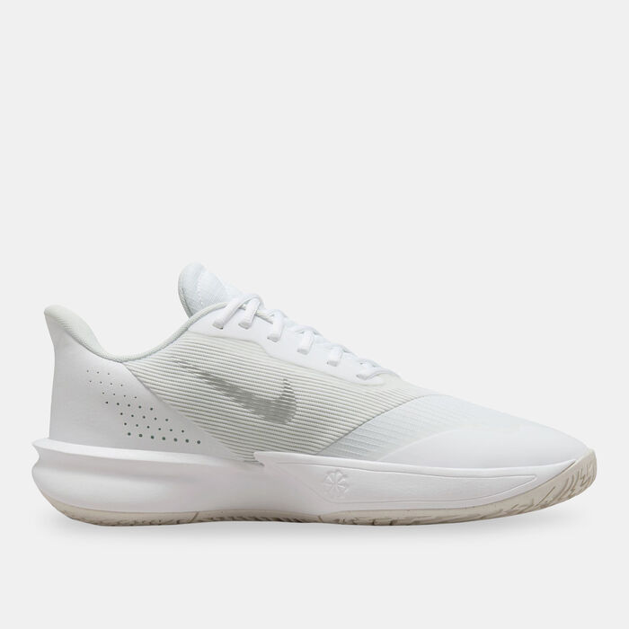 Nike Men's Precision 7 Basketball Shoes White image number 2