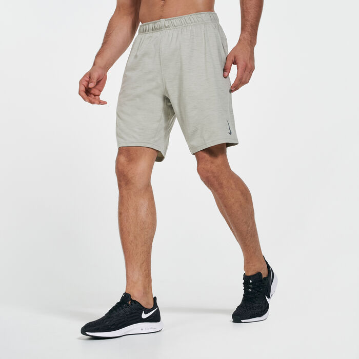 Nike Men's Dri-FIT Hyperdry Yoga Shorts Grey Nike Men's Dri-FIT Hyperdry Yoga Shorts Grey image number 0