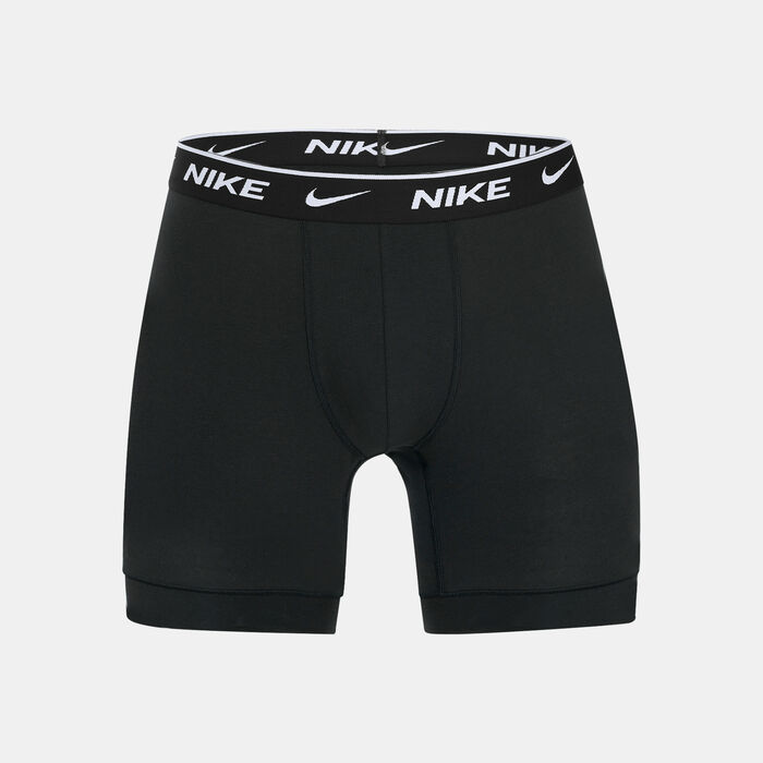 Nike Men's Logo Boxer Briefs (3 Pack) Black image number 2