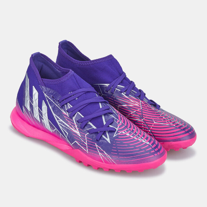 adidas Men's Predator Edge.3 Turf Ground Football Shoe Purple adidas Men's Predator Edge.3 Turf Ground Football Shoe Purple image number 2