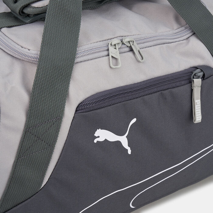 PUMA Men's Fundamentals Sports Bag Grey PUMA Men's Fundamentals Sports Bag Grey image number 3