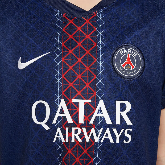 Nike Kids' Paris Saint-Germain 25/26 Home Replica 3-Piece Football Kit Blue image number 3