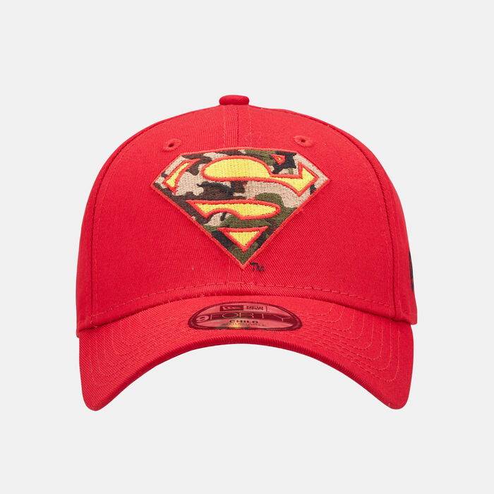 New Era Kids' Superman Character Infill Scarlet 9FORTY Adjustable Cap Red New Era Kids' Superman Character Infill Scarlet 9FORTY Adjustable Cap Red image number 0