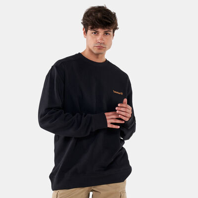 Timberland Men's Chest Logo Sweatshirt Black Timberland Men's Chest Logo Sweatshirt Black