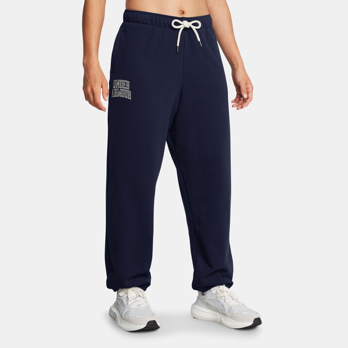Under Armour Women's Icon Terry Sweatpants Blue Under Armour Women's Icon Terry Sweatpants Blue image number 0