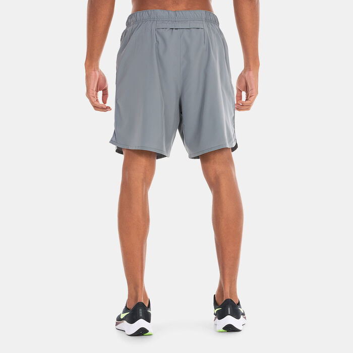 Nike Men's Dri-FIT Challenger 2-In-1 Shorts Grey image number 1