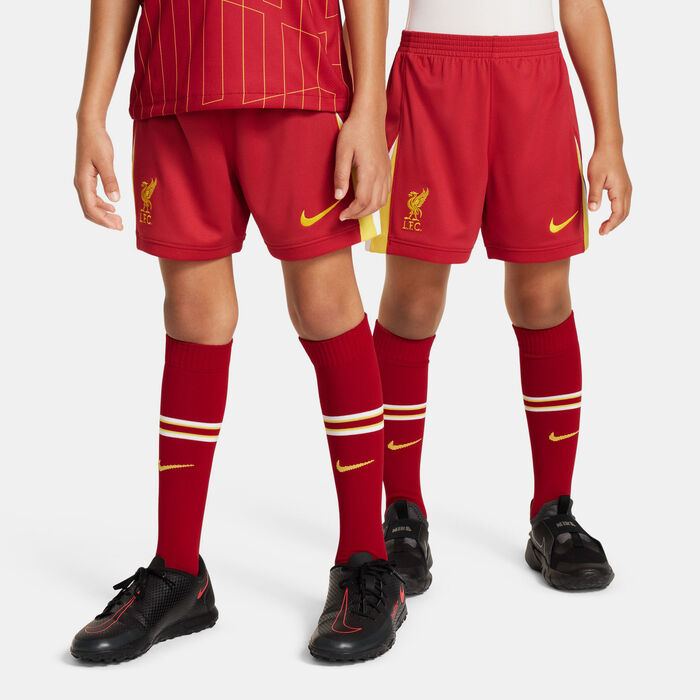 Nike Kids' Liverpool Dri-FIT Stadium Home Football Kit - 2024/25 Red Nike Kids' Liverpool Dri-FIT Stadium Home Football Kit - 2024/25 Red image number 2