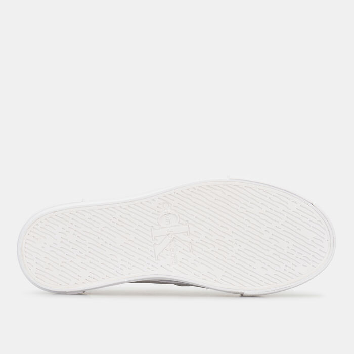 Calvin Klein Women's Bold Vulcanized Slip-On Shoes White Calvin Klein Women's Bold Vulcanized Slip-On Shoes White image number 3