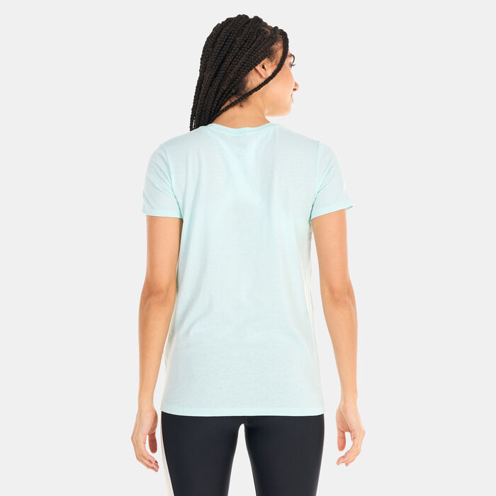 Under Armour Women's UA Gradient Pill T-Shirt Blue Under Armour Women's UA Gradient Pill T-Shirt Blue image number 1