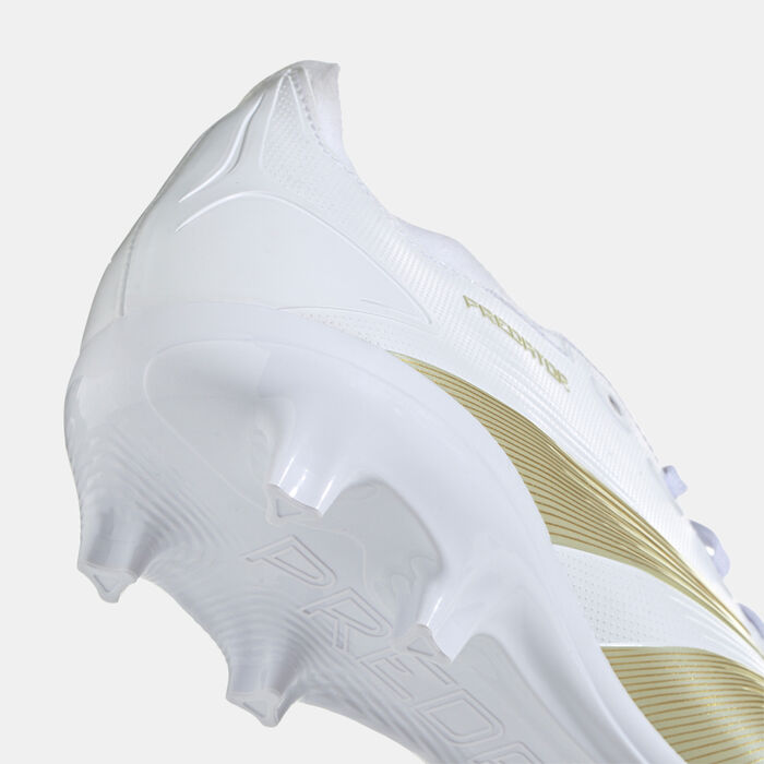 adidas Men's Predator League Firm Ground Football Shoes White image number 4
