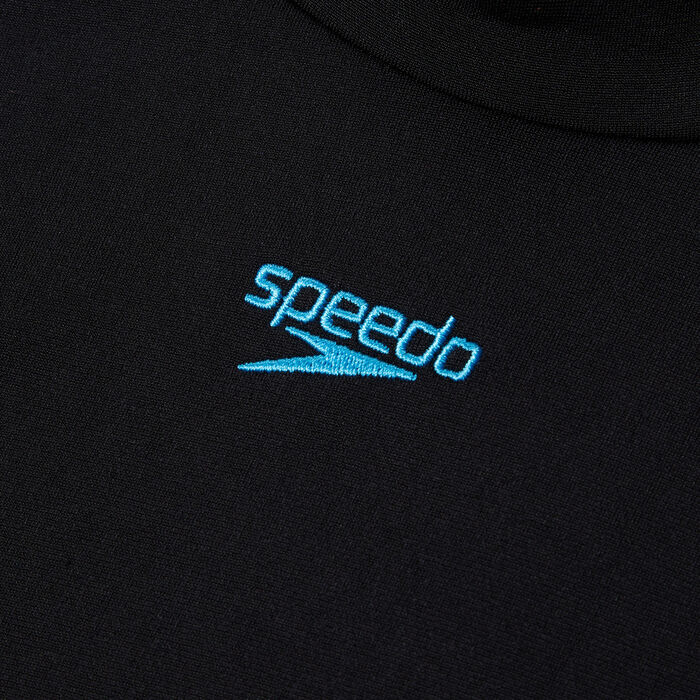 Speedo Kids' Digital Long Sleeve Swimming Rashguard Black image number 3