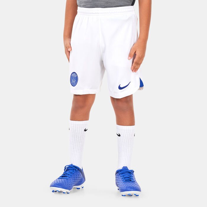Nike Kids' Paris Saint-Germain Dri-FIT Stadium Third Football Shorts (Older Kids) - 2022/23 White image number 0