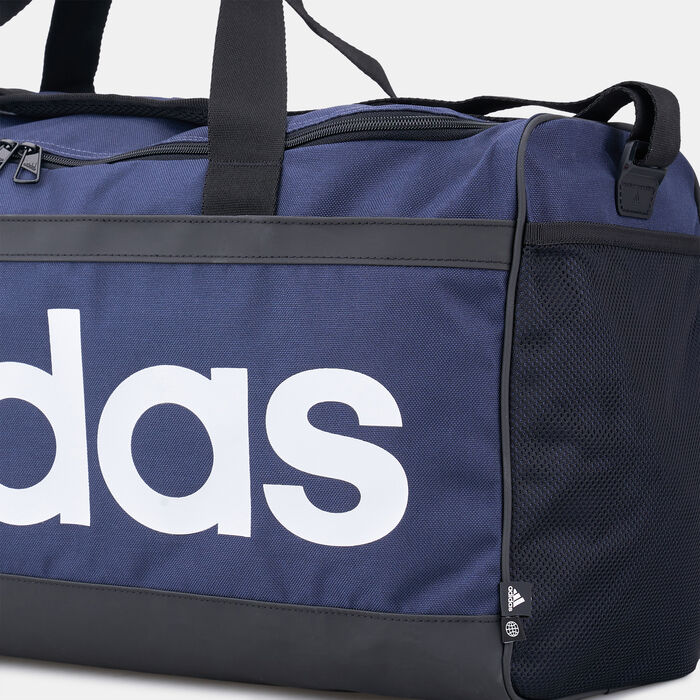 adidas Men's Essentials Linear Duffel Bag (Medium) Multi adidas Men's Essentials Linear Duffel Bag (Medium) Multi image number 3