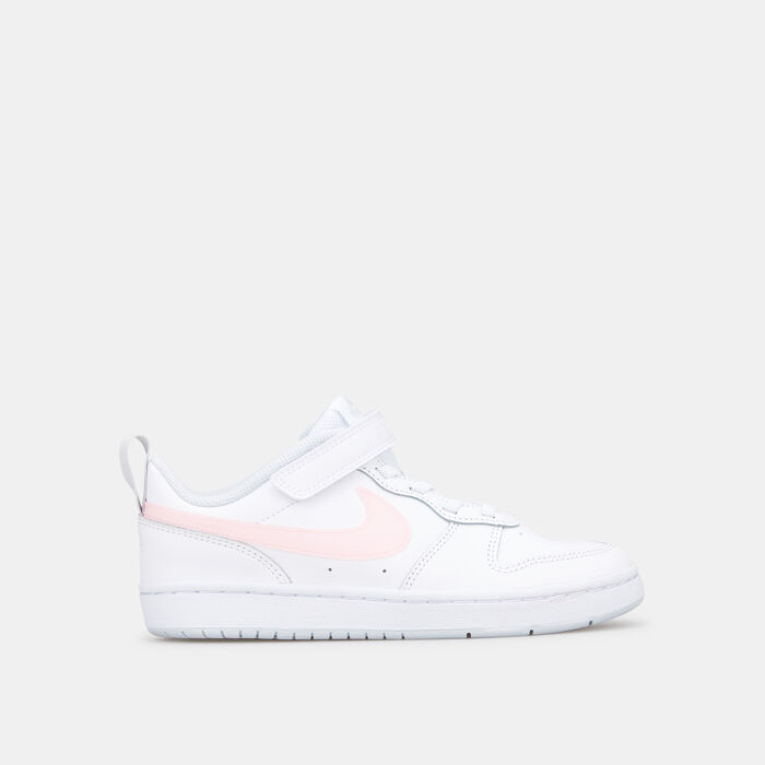 Nike Kids' Court Borough Low 2 Shoe White image number 0